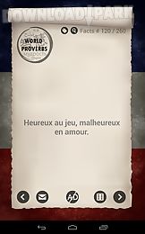 les proverbes français