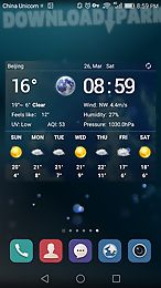 temperature & weather forecast