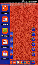 tsf shell theme orange blue hd