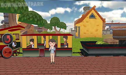 3d train game for kids