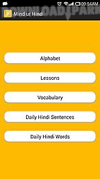 learn hindi step by step