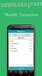 moneywise free budget expense