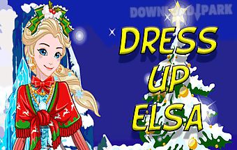 Dress up elsa for the new year