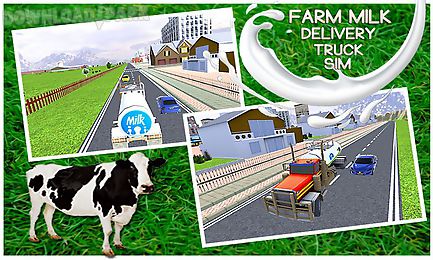 farm milk delivery truck sim