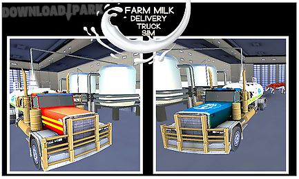 farm milk delivery truck sim