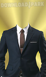 smart men suit photo montage