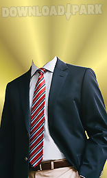 smart men suit photo montage