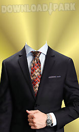 smart men suit photo montage