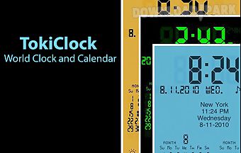 Tokiclock: world clock and calen..