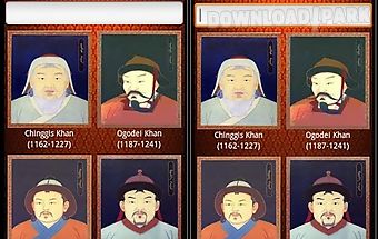 Mongolian empire kings