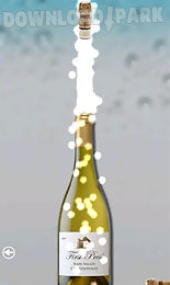 a bottle of champagne