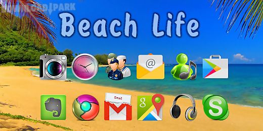 beach life - solo theme