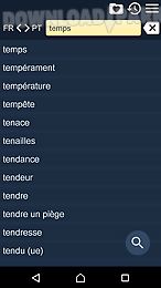 french portuguese dictionary f