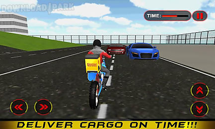 modern bike cargo delivery 3d