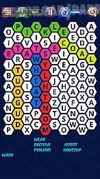 word search puzzles hexagon