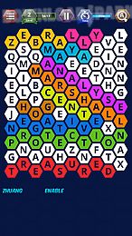 word search puzzles hexagon