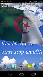 3d algeria flag live wallpaper
