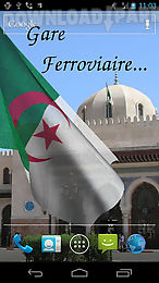 3d algeria flag live wallpaper