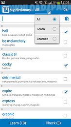 filipino - english dictionary