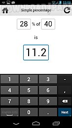 percentage calculator v1