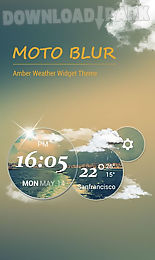 moto blur style atrix clock