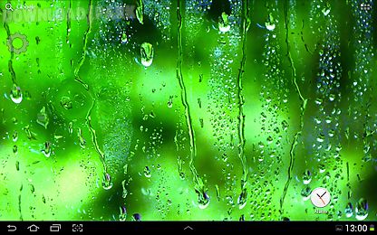 rain appling live wallpaper