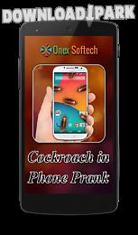 cockroach in phone prank