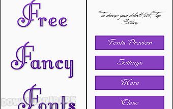 Free fancy fonts