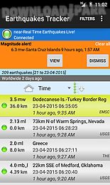 earthquakes tracker