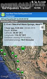 earthquakes tracker