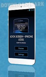lock screen - iphone lock