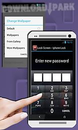 lock screen - iphone lock