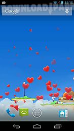 love hearts 3d live wallpaper