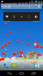 love hearts 3d live wallpaper