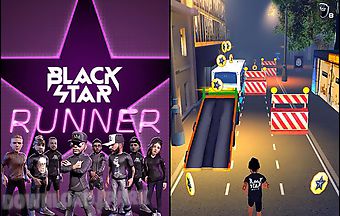 Black star: runner