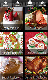 christmas recipes - xmas cookies and cup cake