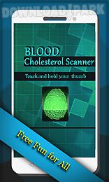 finger blood cholesterol prank
