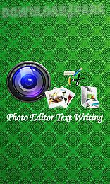 photo editor text writing for android