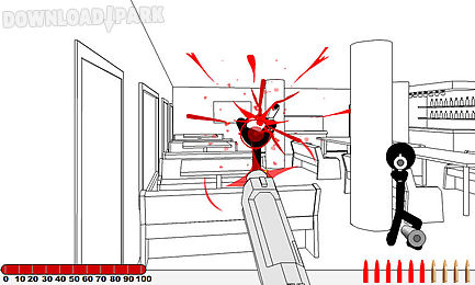 stickman gunfire-sniper hero games