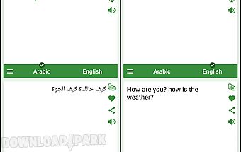 Arabic - english translator