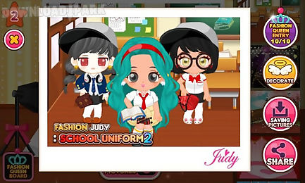 fashion judy: school uniform2