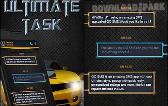 Go sms pro ultimate task theme