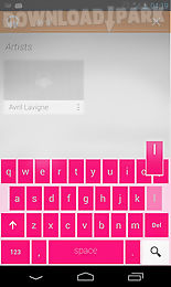 pink keyboard