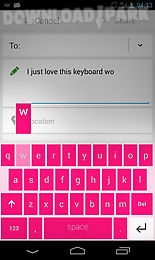 pink keyboard