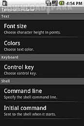 terminal emulator for android