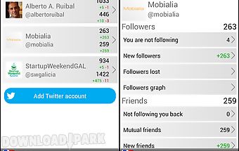 Track my followers for twitter