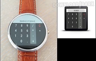 Calculator for android wear