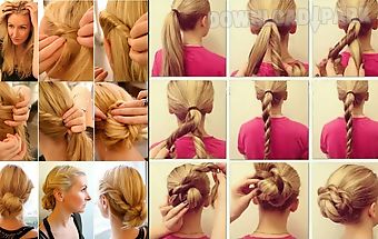 Hair styling step by step