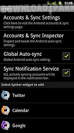 synker - the sync widget
