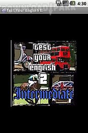 test your english ii.
